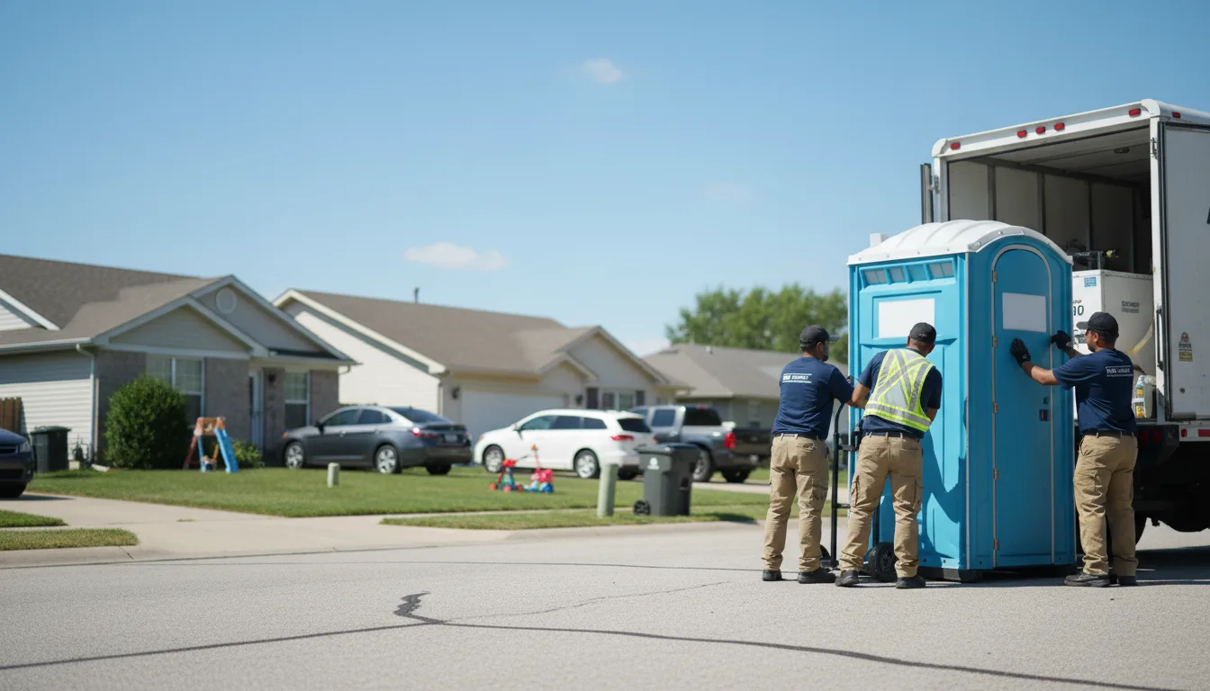Standard Porta Potty Rentals in Sherrard, IL near me